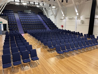 Main Hall seated